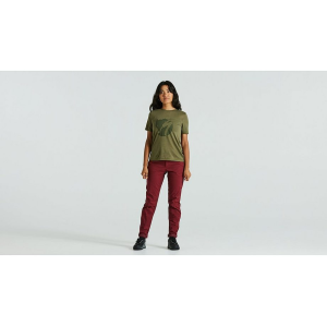Specialized S/F Rider's Hybrid Trouser Wmn Pant Bordeaux Red 4