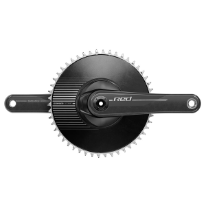 N+1 Bikes SRAM Red DUB 1x Aero E1 Crankset Speed: 12 Spindle: 28.99mm BCD: Direct Mount SRAM 8 Bolt 50 DUB 172.5mm Black Road - $770.00 at N+1 Bikes