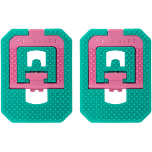 N+1 Bikes Redshift Sports Mousetrap Pedal Adapters - SPD Teal/Pink - $59.99 at N+1 Bikes