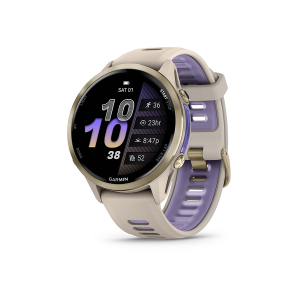 N+1 Bikes Garmin Forerunner 970 Watch Watch Color: French Grey Wristband: French Grey/Translucent Indigo - Silicone - $749.99 at N+1 Bikes