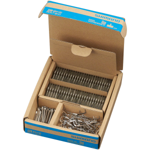 N+1 Bikes Shimano D03S-RX Disc Brake Pads Springs - Resin Compound Stainless Steel Backplate Box/25 pair - $740.00 at N+1 Bikes