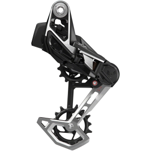 N+1 Bikes SRAM XX Eagle T-Type AXS Rear Derailleur - 12-Speed 52t Max Battery Not Included UDH Hangerless Aluminum Cage BLK/Silver - $715.00 at N+1 Bikes