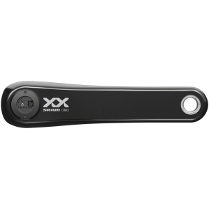 N+1 Bikes SRAM XX Eagle T-Type AXS Wide Left Crank Arm Power Meter Spindle - 165mm 12-Speed DUB Spindle Interface Carbon BLK D1 - $705.00 at N+1 Bikes