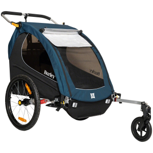 N+1 Bikes Burley Encore X Child Trailer - Double Pacific Blue - $699.95 at N+1 Bikes