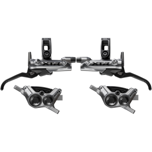 N+1 Bikes Shimano XTR M9220 Enduro Disc Brake Upgrade Kit - Right Left BL-M9220 Levers Post Mount Front Rear BR-M9220 4-Piston Calipers - $670.00 at N+1 Bikes