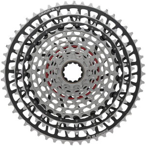 N+1 Bikes SRAM XX SL Eagle T-Type XS-1299 Cassette - 12-Speed 10-52t For XD Driver Silver/BLK - $660.00 at N+1 Bikes