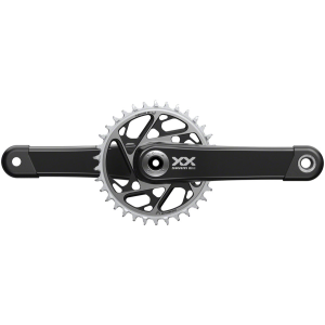 N+1 Bikes SRAM XX SL Eagle T-Type Crankset - 175mm 12-Speed 34t Chainring Direct Mount DUB Spindle Interface BLK - $605.00 at N+1 Bikes