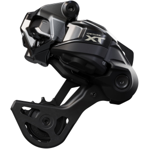 N+1 Bikes Shimano Deore XT RD-M8250-GS Di2 Wireless Rear Derailleur - 12-Speed Medium Cage Shadow ES BLK/Gray - $570.00 at N+1 Bikes
