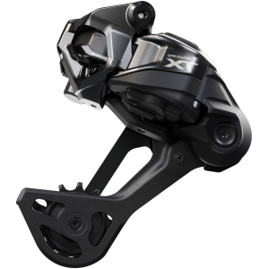 N+1 Bikes Shimano Deore XT RD-M8250-SGS Di2 Wireless Rear Derailleur - 12-Speed Long Cage Shadow ES BLK/Gray - $570.00 at N+1 Bikes