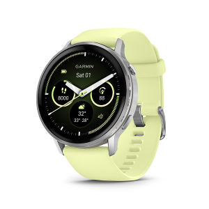 N+1 Bikes Garmin Venu 4 45mm Watch Watch Color: Silver Wristband: Citron - Silicone - $549.99 at N+1 Bikes