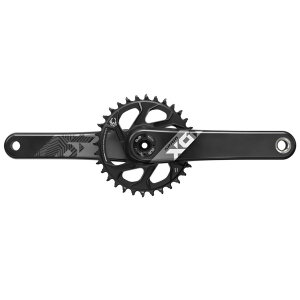 N+1 Bikes SRAM X01 Eagle DUB C3 Crankset Speed: 11/12 Spindle: 28.99mm BCD: Direct Mount 30 DUB 175mm Black Fat Bike 5" - $533.00 at N+1 Bikes