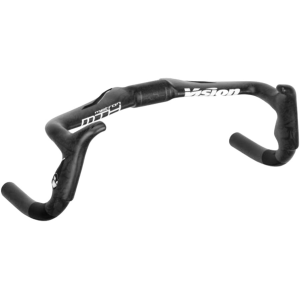 N+1 Bikes Vision Metron Track Handlebar 31.8mm Clamp Diameter 365mm Width Track-Specific Geometry - Carbon - $517.00 at N+1 Bikes
