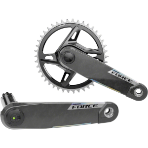 N+1 Bikes SRAM Force 1x XPLR AXS Power Meter Wide Crankset - 170mm 12/13-Speed 42t 8-Bolt Direct Mount DUB PM Spindle Carbon E1 - $515.00 at N+1 Bikes