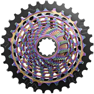 N+1 Bikes SRAM RED XG-1290 Cassette - 12-Speed 10-33t For XDR Driver Body Rainbow E1 - $495.00 at N+1 Bikes