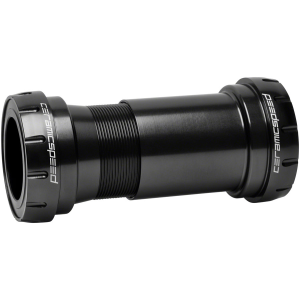 N+1 Bikes CeramicSpeed BB30 Bottom Bracket - DUB Road Spindle Coated Races Black - $479.00 at N+1 Bikes