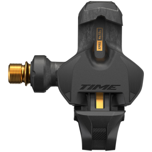 N+1 Bikes Time XPRO 12SL Pedals - Single Sided Clipless Carbon 9/16" Carbon/Gold QF 53 C1 - $475.00 at N+1 Bikes