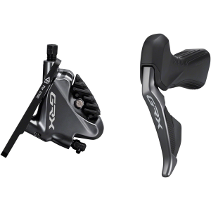 N+1 Bikes Shimano GRX ST-RX815 2 x 11-Speed Di2 Left Drop-Bar Shifter/Hydraulic Brake Lever BR-RX810 Flat Mount Caliper Pre-Bled 1000mm Hose - $465.00 at N+1 Bikes