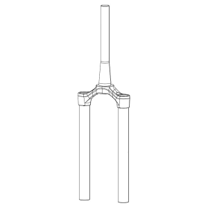 RockShox CSU for Lyrik/Yari DPA 27B DFBLK 11.4018.008.455