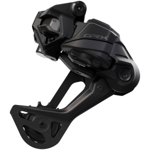 N+1 Bikes Shimano GRX RD-RX717-SGS Di2 Wireless Rear Derailleur - 12-Speed Long Cage Shadow ES BLK - $435.00 at N+1 Bikes