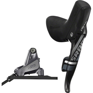 N+1 Bikes SRAM Force 22 Right 11-Speed Hydraulic Brake/Shift Lever Force Disc Brake Caliper 1800mm Hose Flat Mount - $410.00 at N+1 Bikes