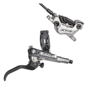 N+1 Bikes Shimano XTR BL- M9120/BR-M9120 Disc Brake Lever - Rear Hydraulic Post Mount Finned Metal Pads Gray - $400.00 at N+1 Bikes