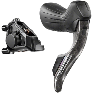 N+1 Bikes SRAM Force eTap AXS HRD Shift/Brake Lever Hydraulic Disc Caliper - Right/Rear Flat Mount 20mm Offset 1800mm Hose BLK E1 - $385.00 at N+1 Bikes