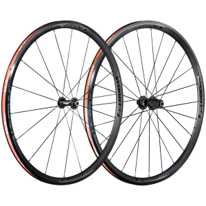 N+1 Bikes Vision Team 30 Comp TL Wheelset - 700C QR x 100/130mm Rim Brake HG 11 Black - $367.00 at N+1 Bikes