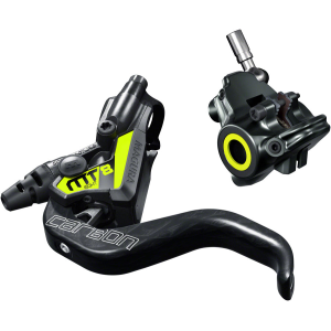 N+1 Bikes Magura MT8 SL Disc Brake Lever - Front Rear Hydraulic Flat Mount Gray/YLW - $351.00 at N+1 Bikes