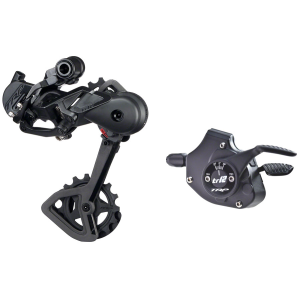 TRP TR12 Rear Derailleur and Shifter Kit - Black
