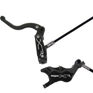 N+1 Bikes Hope XCR Pro E4 Disc Brake and Lever Set - Front Hydraulic Post Mount Black - $325.70 at N+1 Bikes