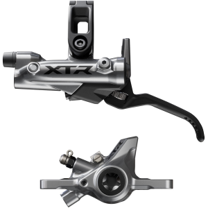 N+1 Bikes Shimano XTR BR-M9200 Disc Brake BL-M9220 Lever - Left/Front Post Mount 2-Piston Caliper SM-BH90-SS Hose Metal Pads Gray - $305.00 at N+1 Bikes