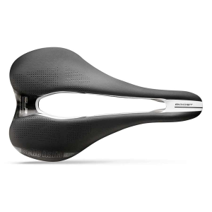 N+1 Bikes Selle Italia SLR Boost Endurance Superflow S Saddle 248 x 130mm 202g Black/White - $299.99 at N+1 Bikes