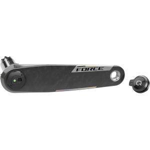 N+1 Bikes SRAM Force AXS Wide Left Crank Arm Power Meter Spindle Assembly - 170mm 12/13-Speed DUB PM Spindle Carbon E1 - $240.00 at N+1 Bikes