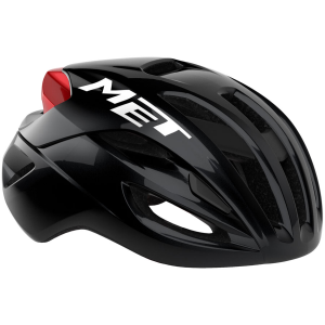 N+1 Bikes MET Rivale Helmet - Black/Red Glossy Small - $199.99 at N+1 Bikes