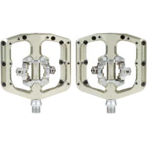 N+1 Bikes Renthal Revo-DHC Pedals - Dual Sided Clipless Platform Alloy 9/16" AluGold Shimano SPD - $213.20 at N+1 Bikes