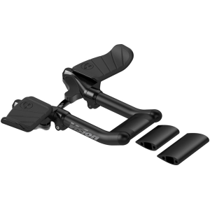 Vision Metron 5D ACR Mini TT Clip-ons 117mm Extension Length Compact Aero Profile Compatible Metron 5D Bars - BLK