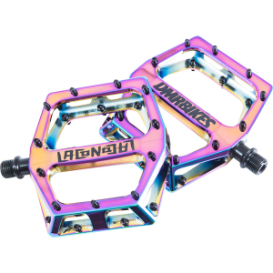 N+1 Bikes DMR Vault Pedals - Platform Aluminum 9/16" Oil Slick - $214.99 at N+1 Bikes