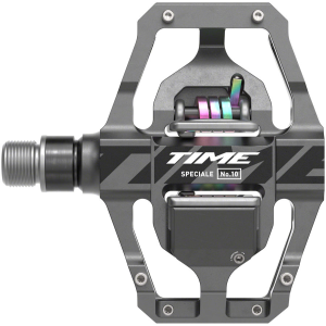 N+1 Bikes Time Speciale 10 Pedals - Dual Sided Clipless Platform Aluminum 9/16" Gray Large B1 - $200.00 at N+1 Bikes