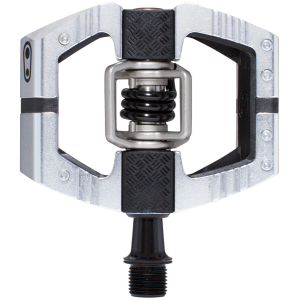 N+1 Bikes Crankbrothers Mallet E LS Pedals - Dual Sided Clipless Platform Aluminum 9/16" High Polish Silver - $199.99 at N+1 Bikes