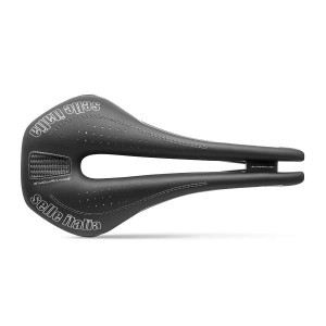 N+1 Bikes Selle Italia Novus SuperFlow Endurance L Saddle 282 x 149mm Men 293g Black - $199.99 at N+1 Bikes