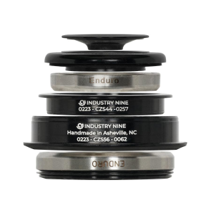 N+1 Bikes Industry Nine iRiX ZS44/ZS56 Headset : ZS44/28.6 | ZS56/40 ZeroStack Complete Black - $195.00 at N+1 Bikes