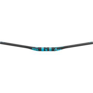 N+1 Bikes RaceFace SIXC Carbon Riser Handlebar: 35 x 820mm 20mm Rise Blue - $173.99 at N+1 Bikes