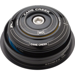 N+1 Bikes Cane Creek 110 ZS44/28.6 ZS56/40 Headset Black - $189.99 at N+1 Bikes