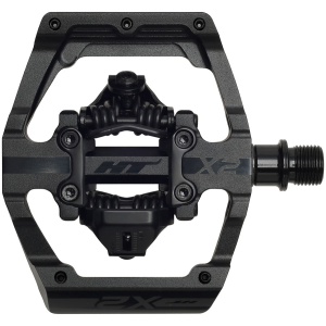 N+1 Bikes HT Components X2 Pedals - Dual Sided Clipless Platform Aluminum 9/16" Stealth BLK - $189.00 at N+1 Bikes