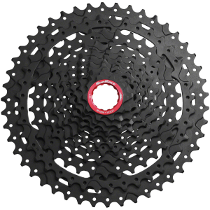 N+1 Bikes SunRace MX9X Cassette - 11-Speed 10-46t Black Chrome For XD Driver Body - $172.88 at N+1 Bikes