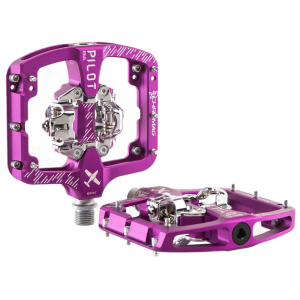 N+1 Bikes Chromag Pilot BA SPD Pedals Purple - $197.00 at N+1 Bikes