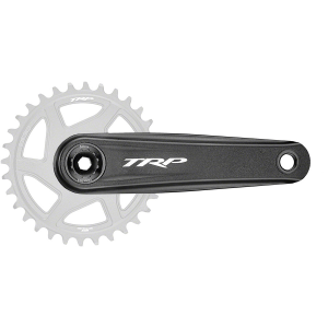N+1 Bikes TRP CK-8050 Crankset - 170mm 12-Speed For 68/73mm Frame BB DM CINCH Chainring Interface 30mm  Spindle Sandblasted BLK - $164.99 at N+1 Bikes