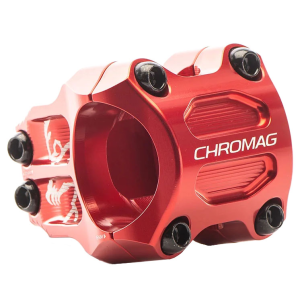 N+1 Bikes Chromag RIZA Stem (35) 0d x 32mm Red - $171.00 at N+1 Bikes