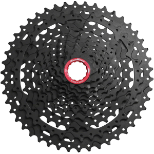 N+1 Bikes SunRace CSMX9X Cassette - 11-Speed 10-46t Black Chrome For XD Driver Body - $144.99 at N+1 Bikes