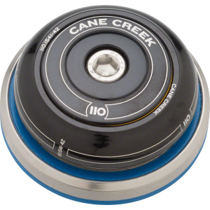 N+1 Bikes Cane Creek 110 IS41/28.6 IS52/40 Headset Black - $154.99 at N+1 Bikes
